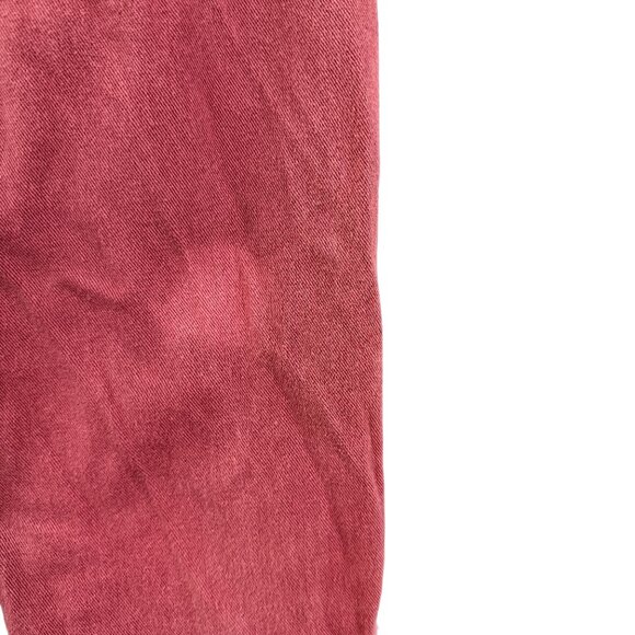 WEEN CHARM Mens Red Distressed Moto Biker / Skater Jeans Slim 32 Grunge Thrashed - Picture 10 of 10